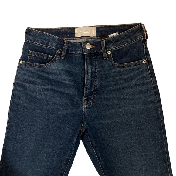 Everlane Curvy High Rise Jeans Dark Wash Size 27 Excellent Condition - Picture 6 of 10